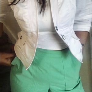 Retro Lime Green Capri.